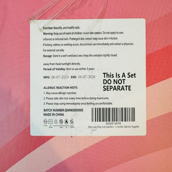 Morovan Professional Nail Art Kit With UV Lamp(gently Used) - Picture 10 of 10